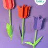 EASY Paper tulips