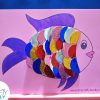 Rainbow fish craft with free printable